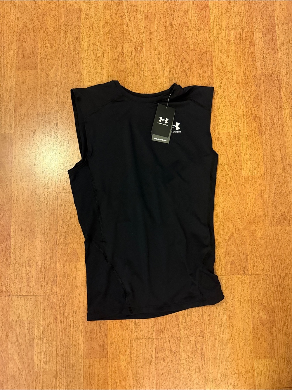 Under Armour men’s  Black Sleeveless Compression Top size L